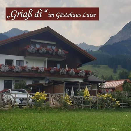 Gastehaus Luise Lejlighed Oberstdorf Eksteriør billede